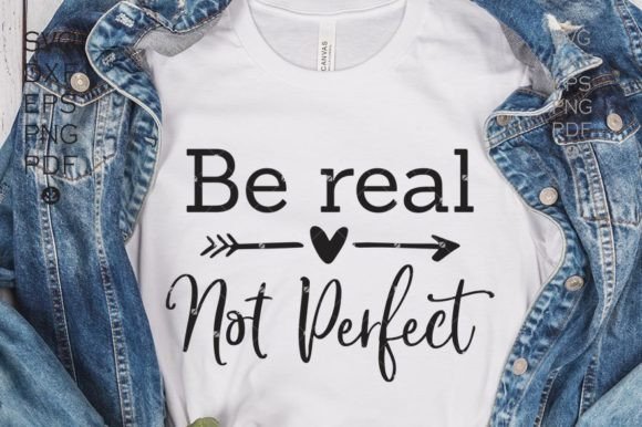 Be Real Not Perfect SVG Review for Embroidery Projects