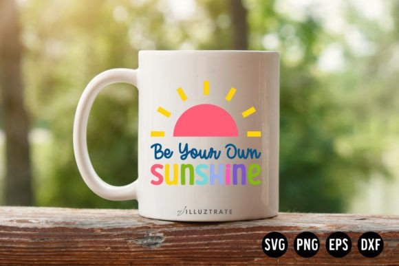 Be Your Own Sunshine SVG: A Summer Mood for Embroidery Projects