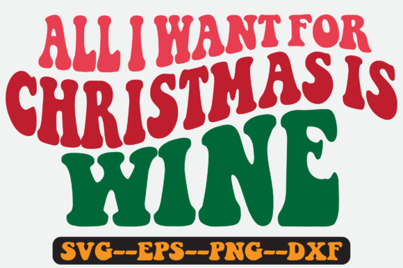 CHRISTMAS WINE Quote Retro Embroidery Design Review