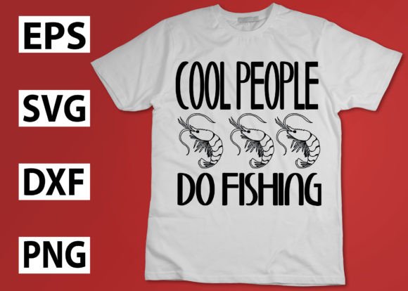 Cool People Do Fishing – A Versatile Embroidery Design for Real Projects