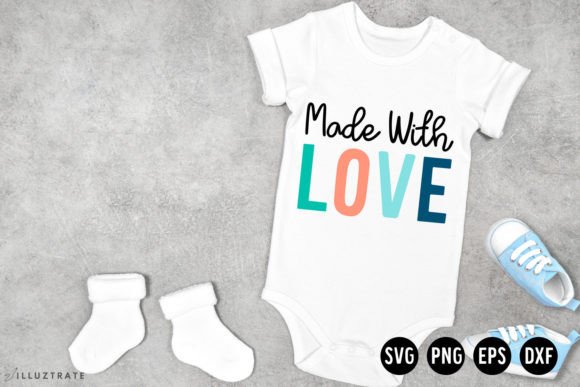 Made with Love SVG Baby: A Heartfelt Embroidery Design for Real Projects