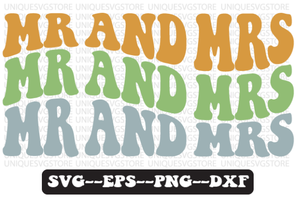 Mr and Mrs Quote Retro Svg Design Review for Real Projects